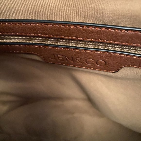 JEN&CO Vegan Handbag NWT - Picture 7 of 10